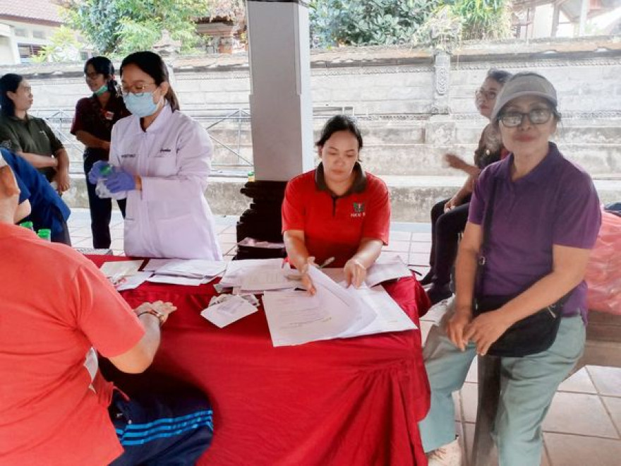 Telah dilakukannya kegiatan program Prolanis KAMI SEHAT di Desa Kaba-Kaba