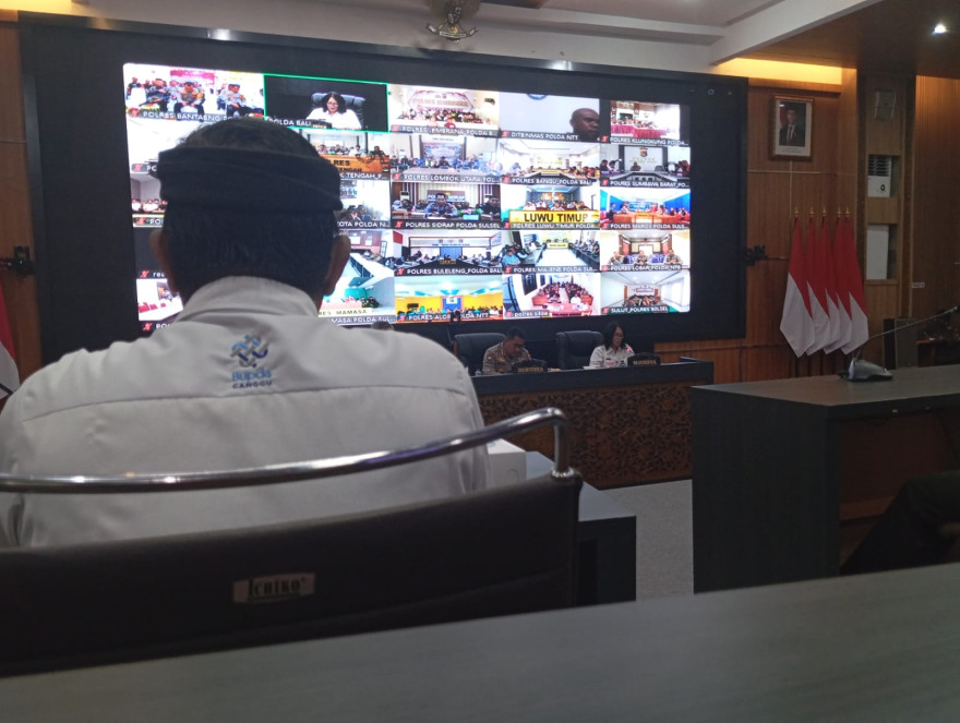 Giat sosialisasi pencegahan intoleransi dan radikalisme oleh Badan Kesbangpol Polda Bali