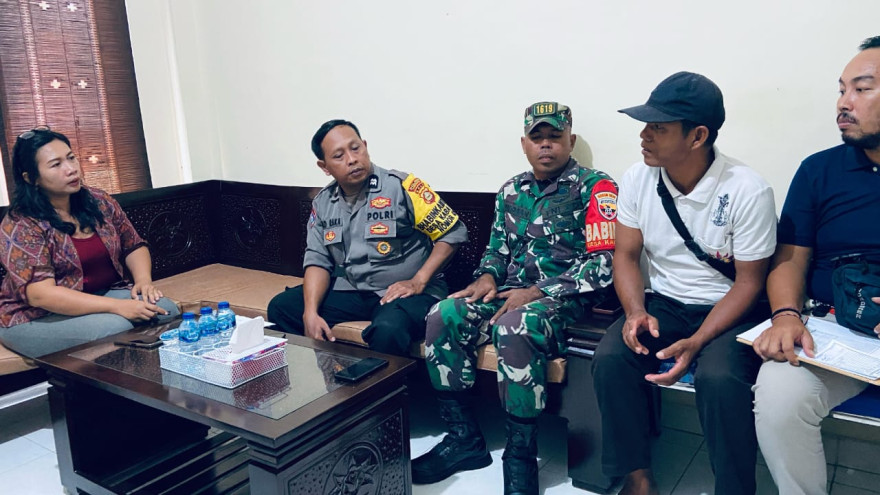 KOORDINASI PENGAMANAN DESA DALAM RANGKAIAN HARI RAYA NYEPI 