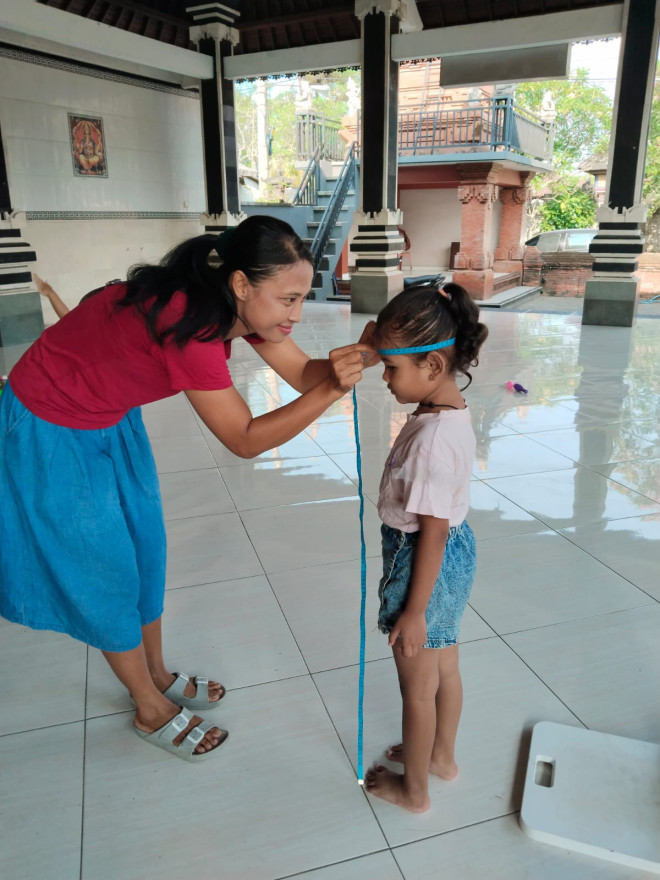 Giat Posyandu di Banjar Gaduh