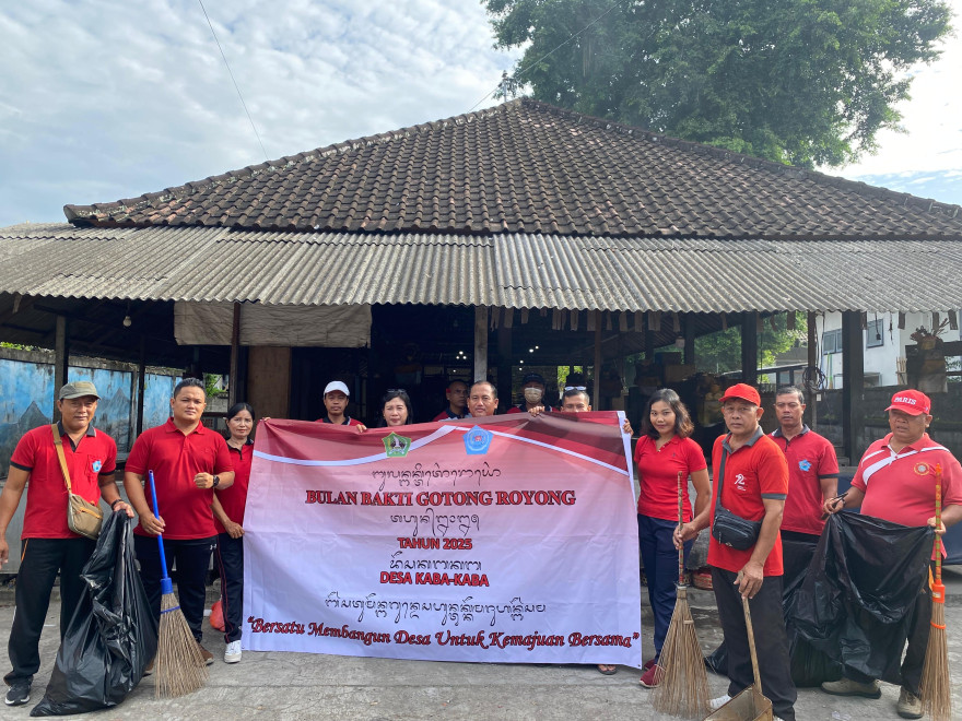 KEGIATAN BULAN BAKTI GOTONG ROYONG